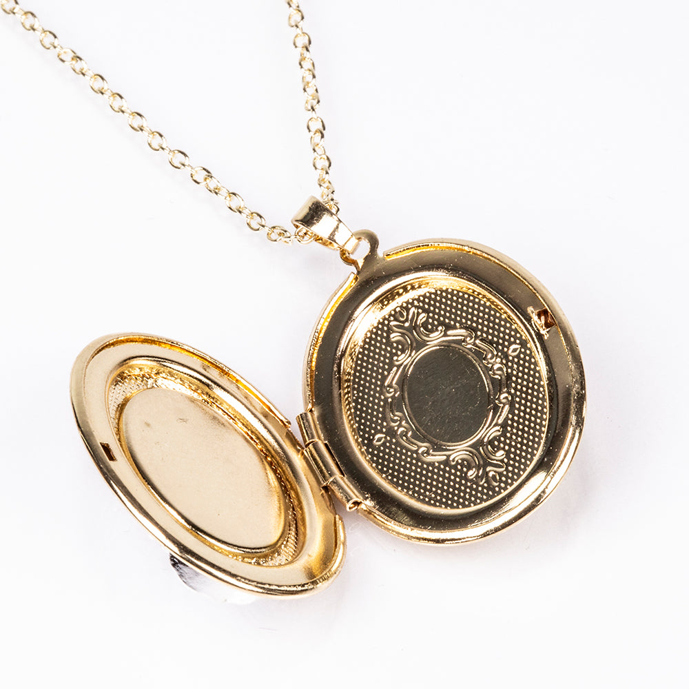 Nyaklánc angyali védelmező nyitható medállal