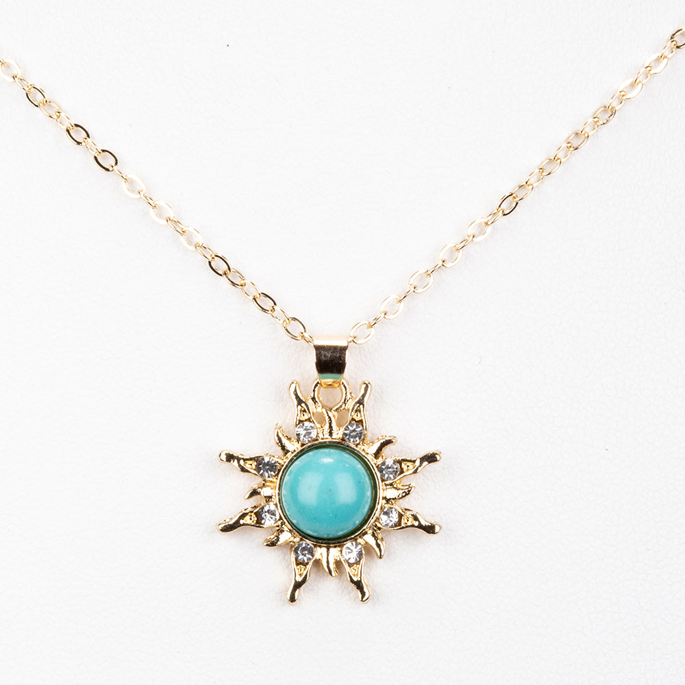 A Nap ereje türkiz medál