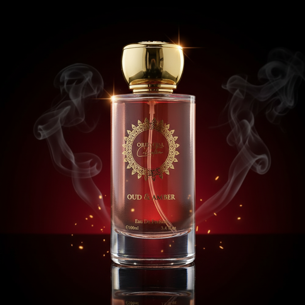 100 ml EDP OUD & AMBER Egyedi oudos, édes, elegáns unisex illat