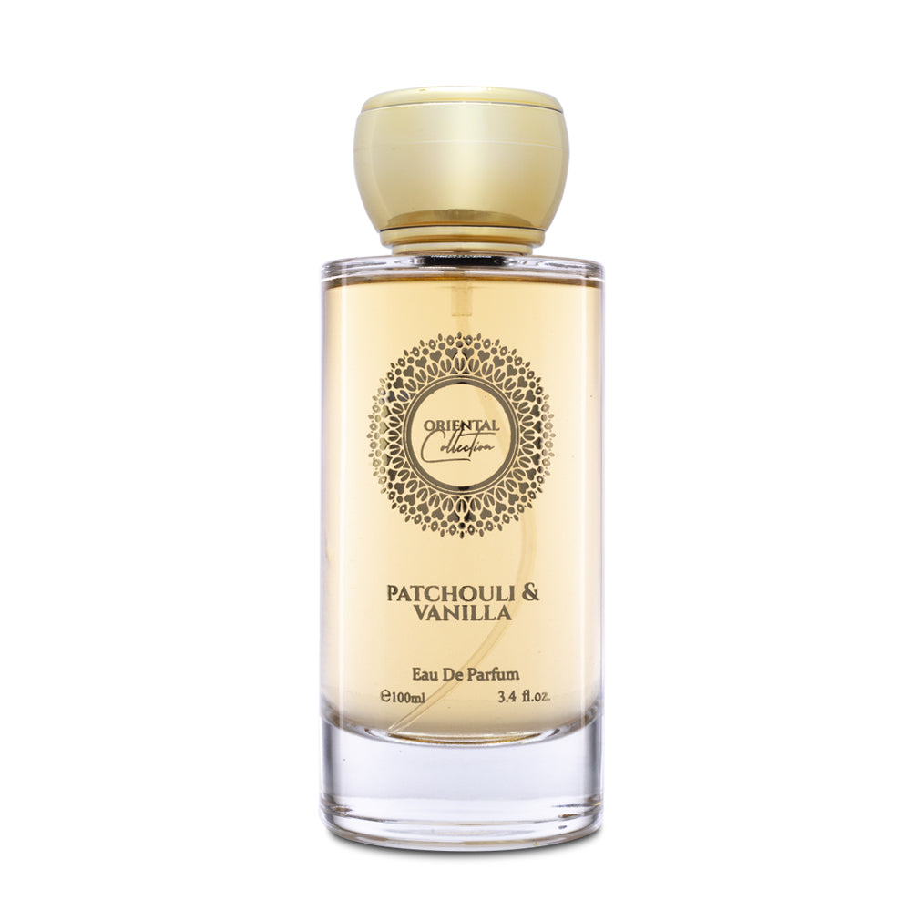 100 ml EDP PATCHOULI & VANILLA Fás, elegáns, púderes orientális női parfüm