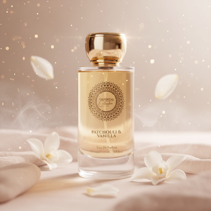100 ml EDP PATCHOULI & VANILLA Fás, elegáns, púderes orientális női parfüm