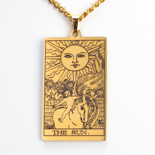 "A Nap" tarot medál lánccal