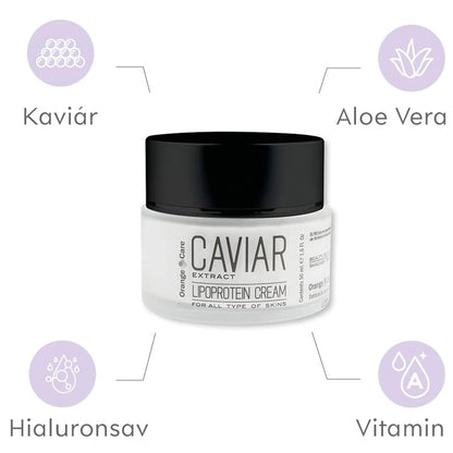 Kaviár-kivonat Feszesítő Hidratáló Arckrém minden bőrtípusra 50 ml