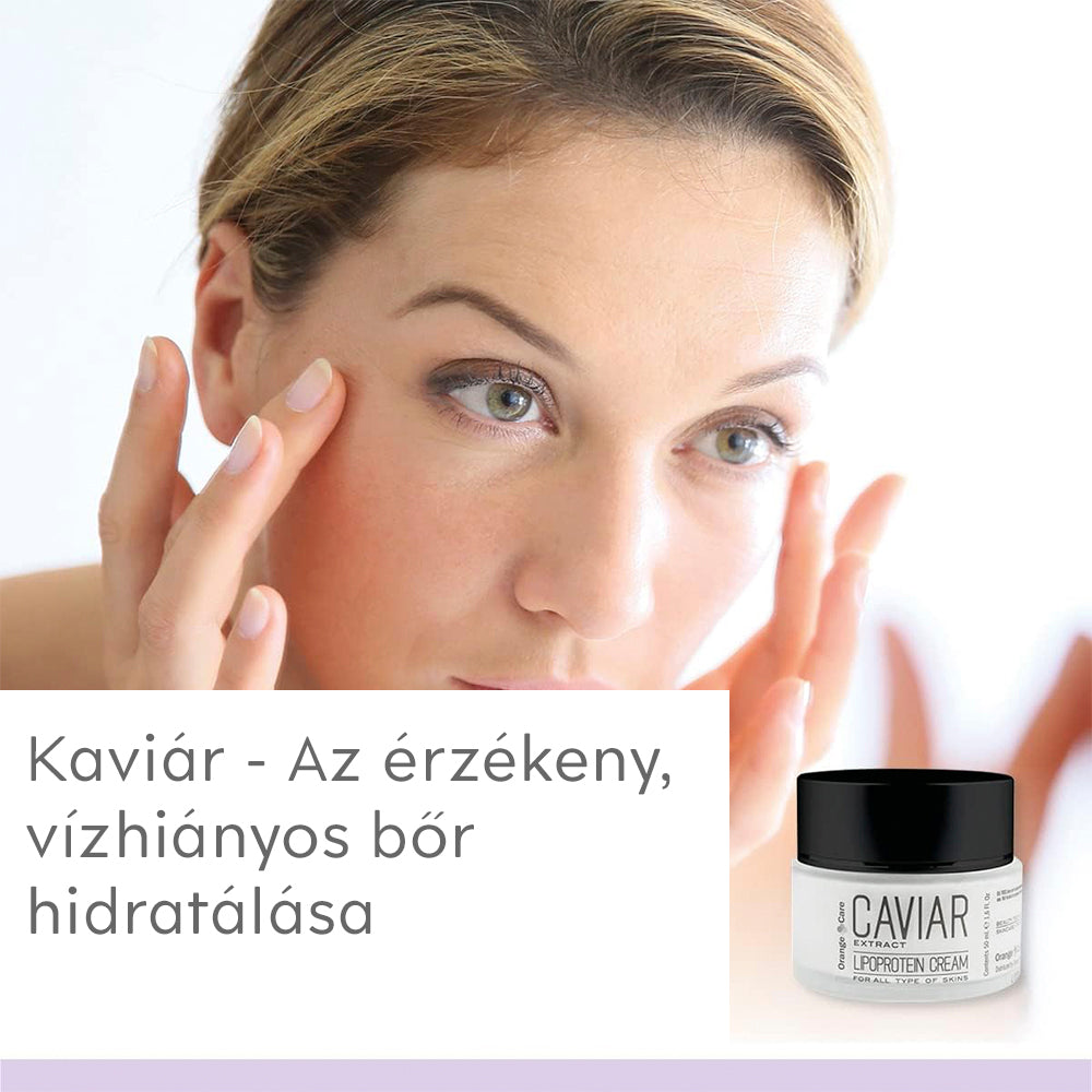 Kaviár-kivonat Feszesítő Hidratáló Arckrém minden bőrtípusra 50 ml