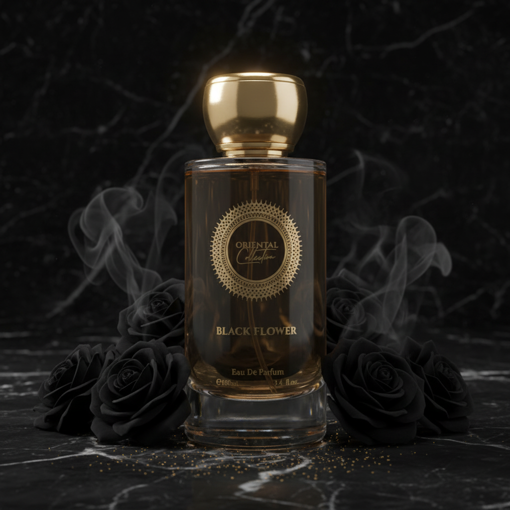 100 ml EDP BLACK FLOWER érzéki édes izgalmas unisex illat