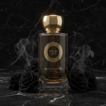 100 ml EDP BLACK FLOWER érzéki édes izgalmas unisex illat